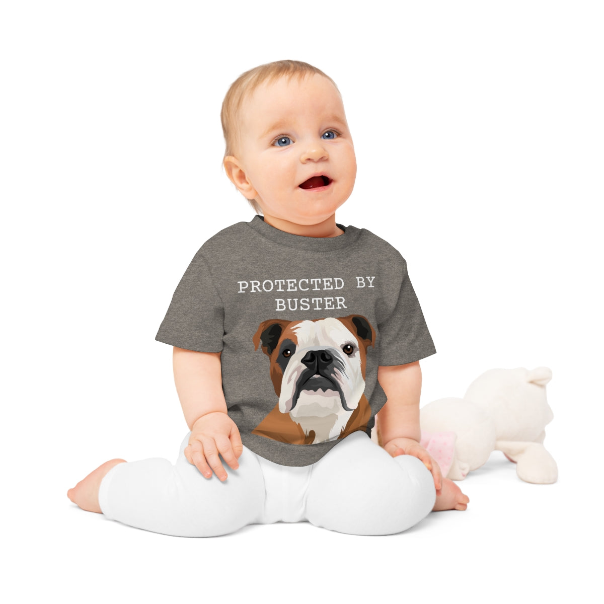 Personalised Pet Portrait Baby T-Shirt