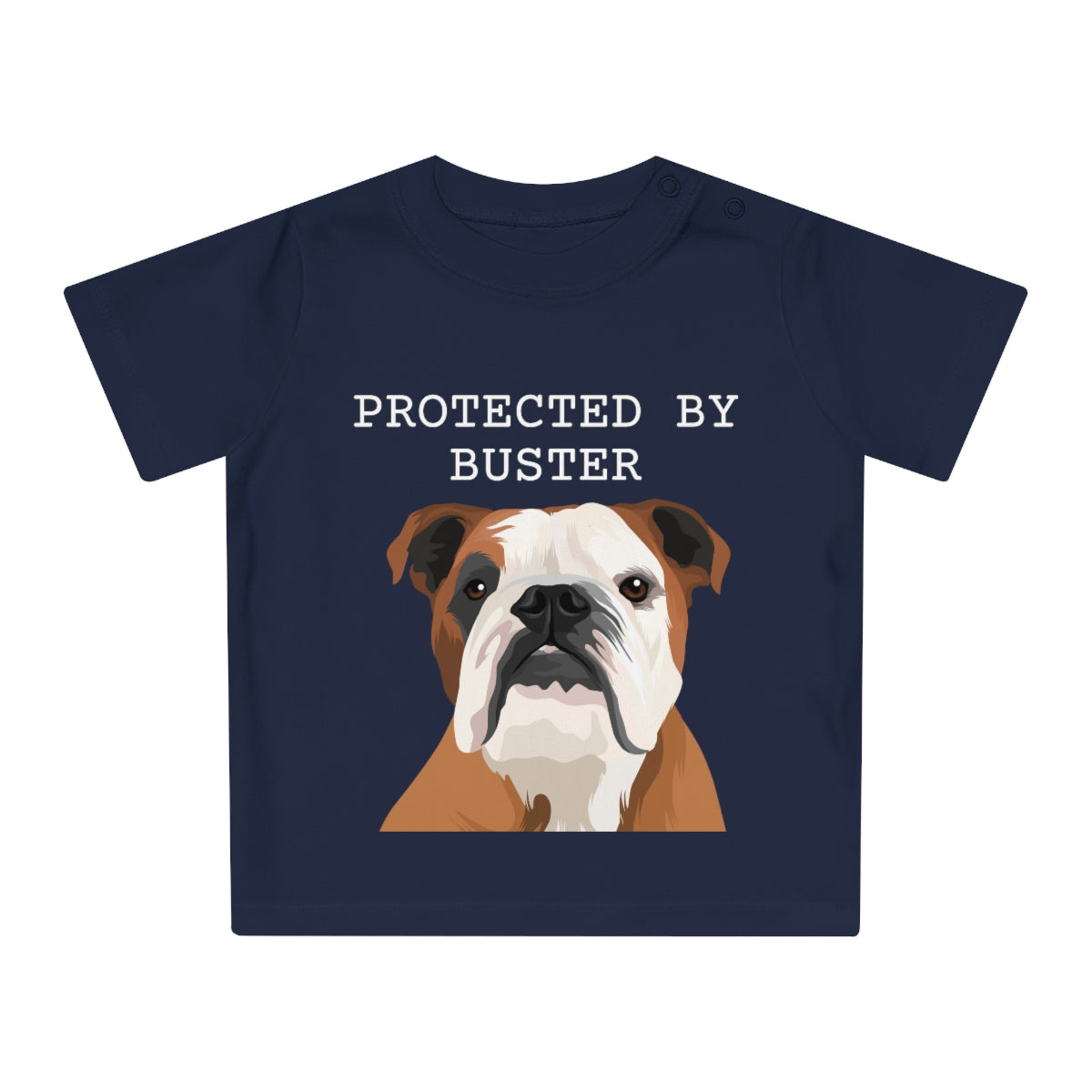 Personalised Pet Portrait Baby T-Shirt